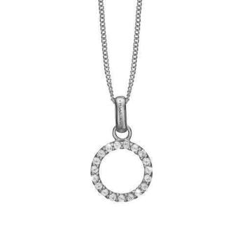 Christina Topaz Circle Smukt cirkel vedhæng med topaz, model 680-S06 køb det billigst hos Guldsmykket.dk her